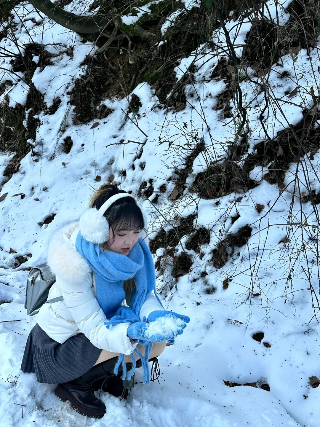 南岭公园雪化了？！❄️西安2.5h抵达冰雪世界～
