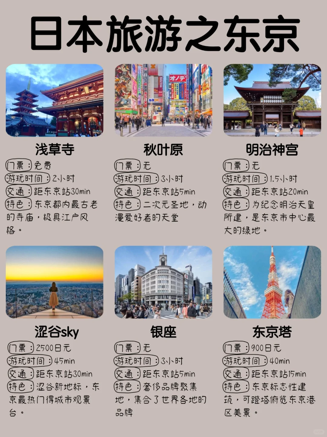 日本旅游攻略其实很简单，一篇帮你搞定