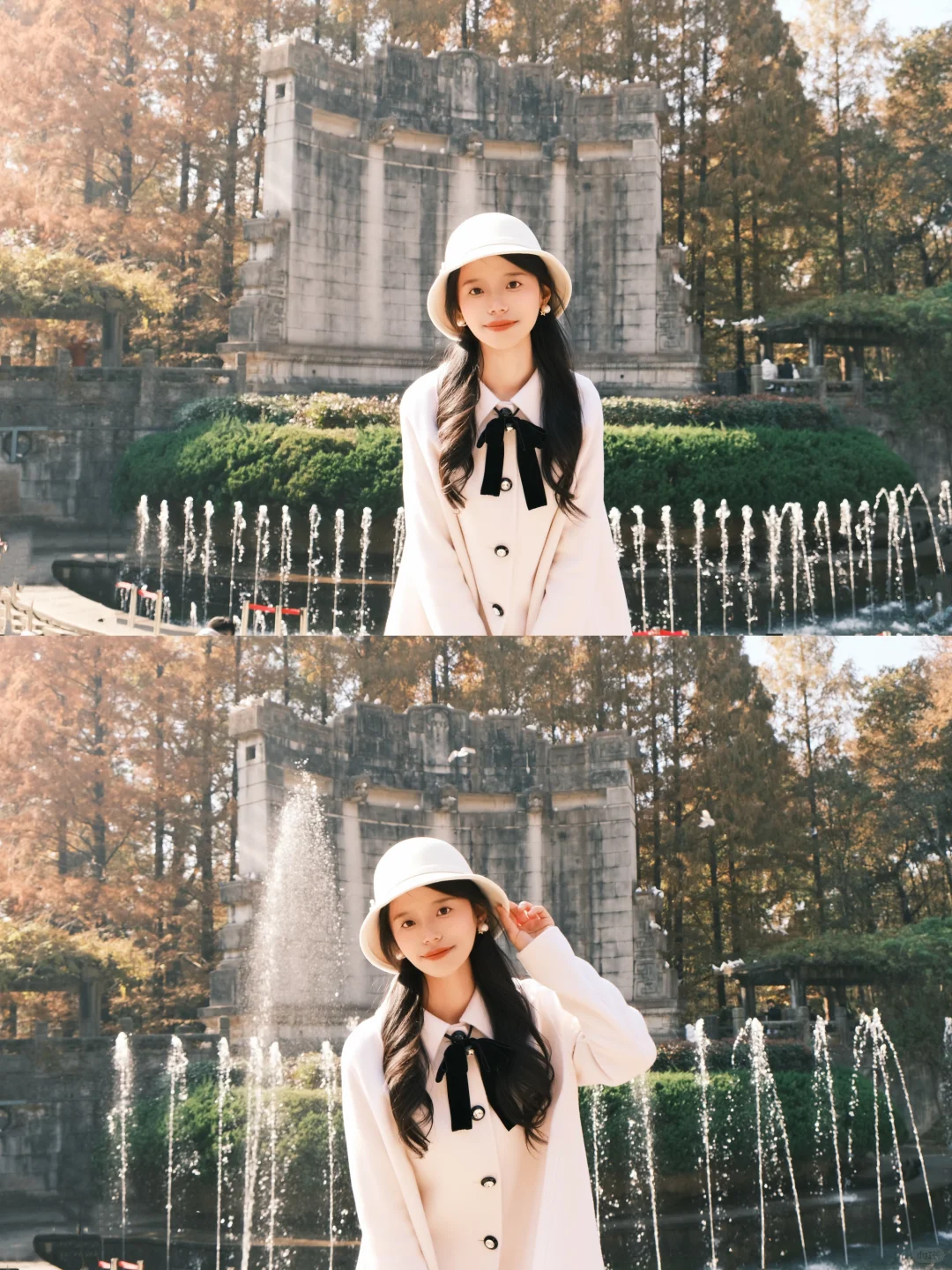 当我穿上很多人说精致土的卓雅去南京音乐台