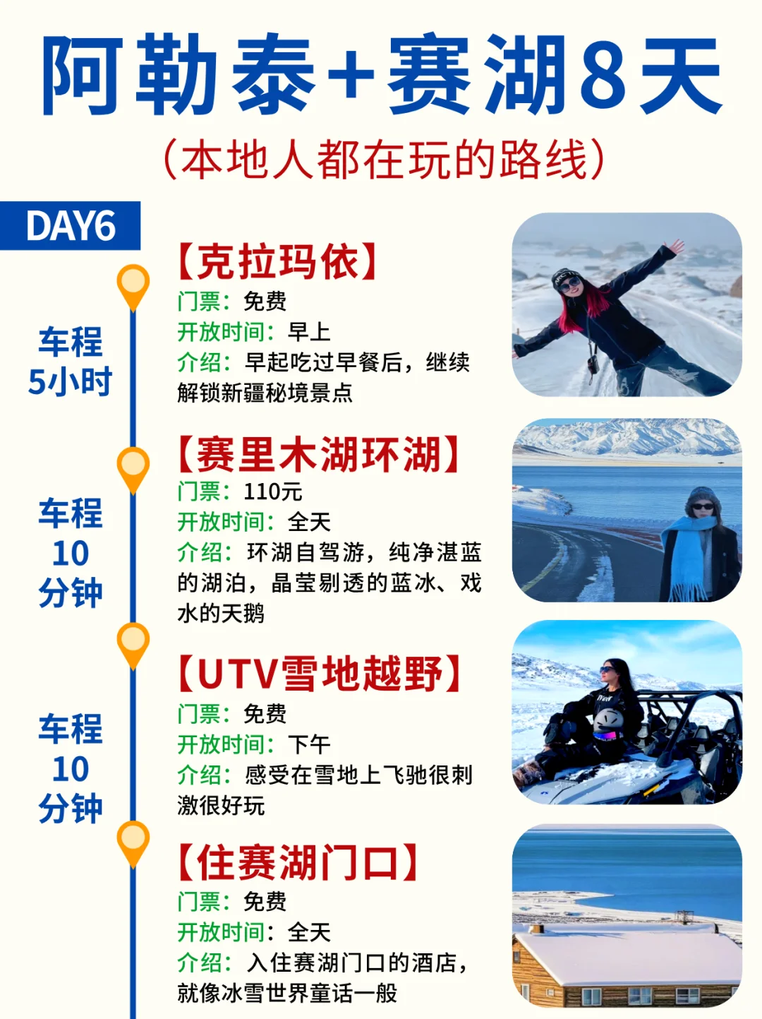 12-2月去阿勒泰赛里木湖玩8天7晚才3000+💰