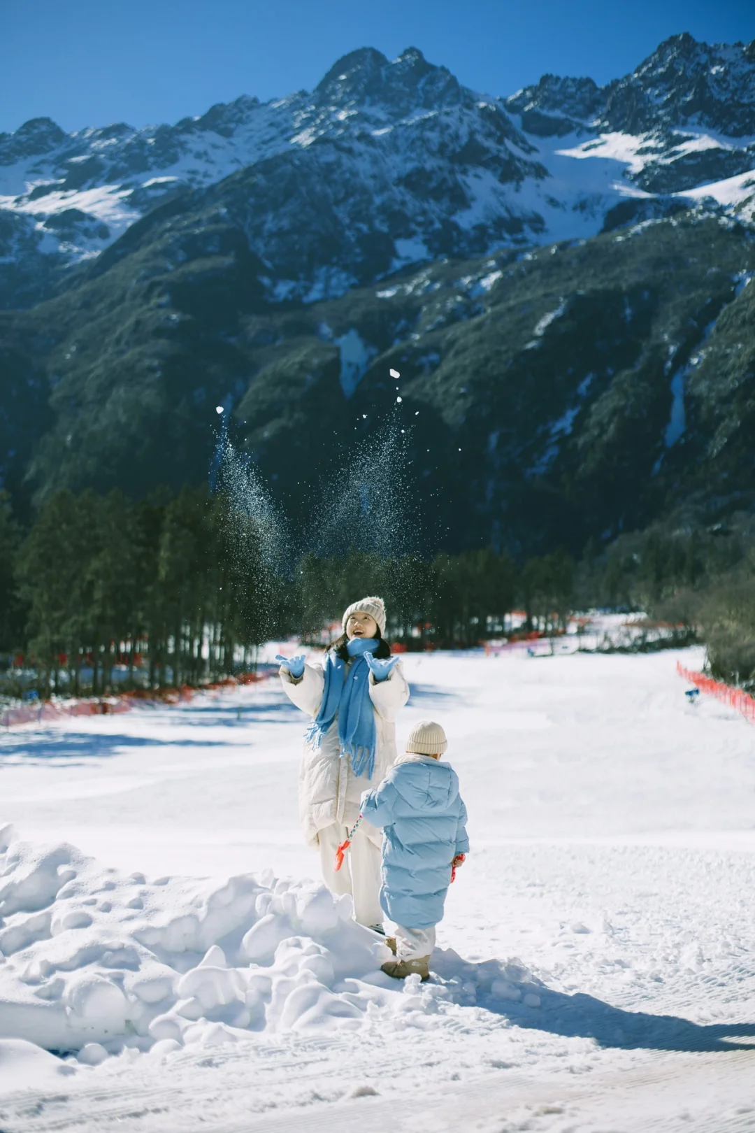 成都2.5h｜森林🌲雪山🏔️小众玩雪地❄️