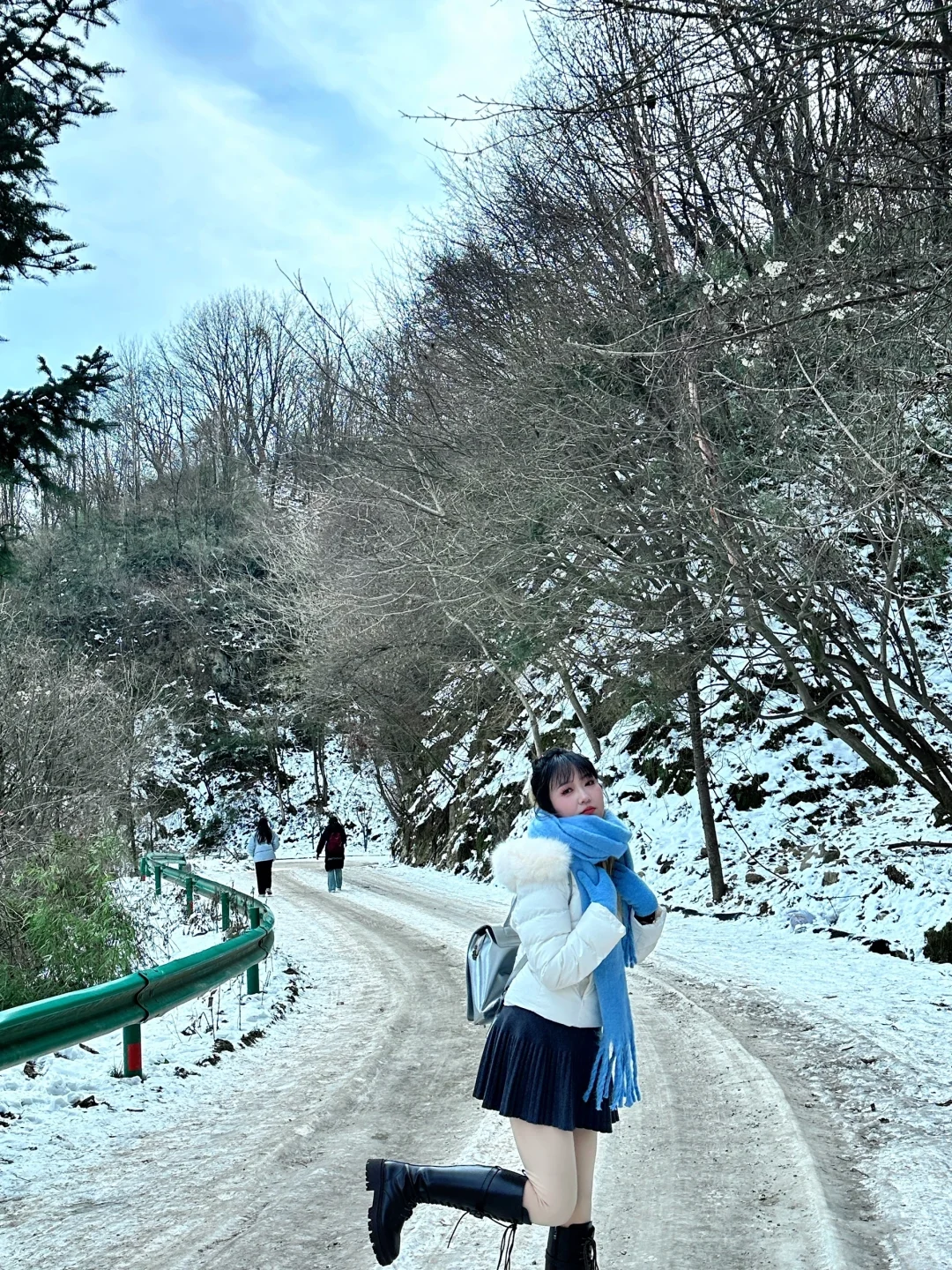 南岭公园雪化了？！❄️西安2.5h抵达冰雪世界～