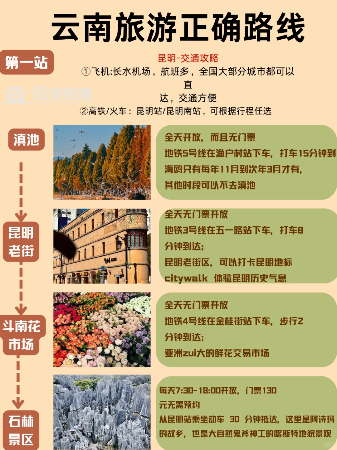 云南旅游攻略‼️本地人整理的超干货行程