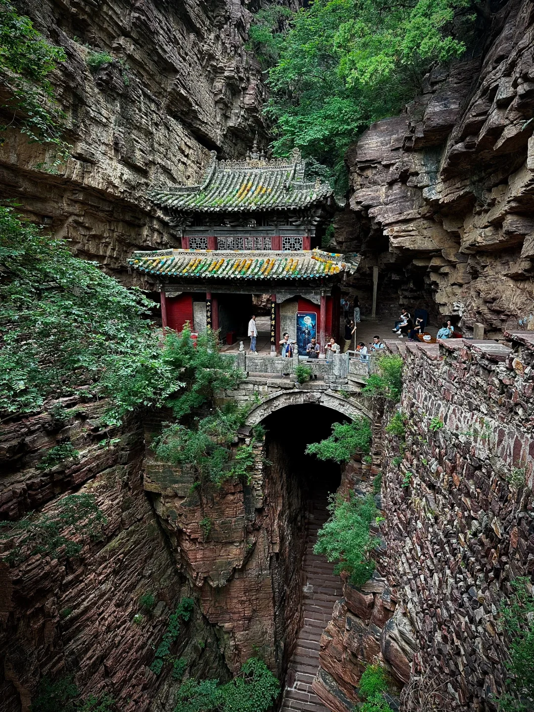 石家庄苍岩山,打卡《黑神话悟空》原型古建筑