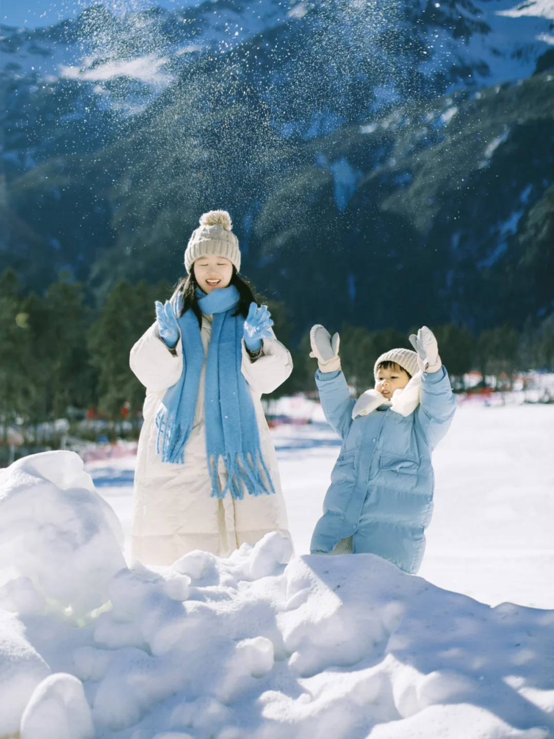 成都2.5h｜森林🌲雪山🏔️小众玩雪地❄️