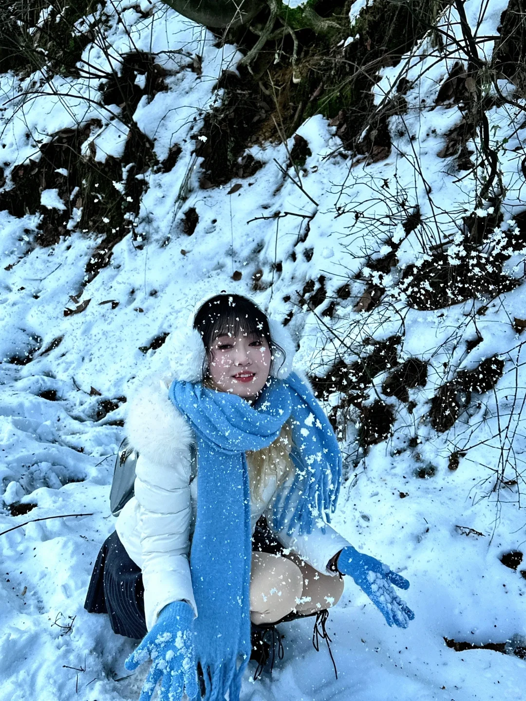 南岭公园雪化了？！❄️西安2.5h抵达冰雪世界～