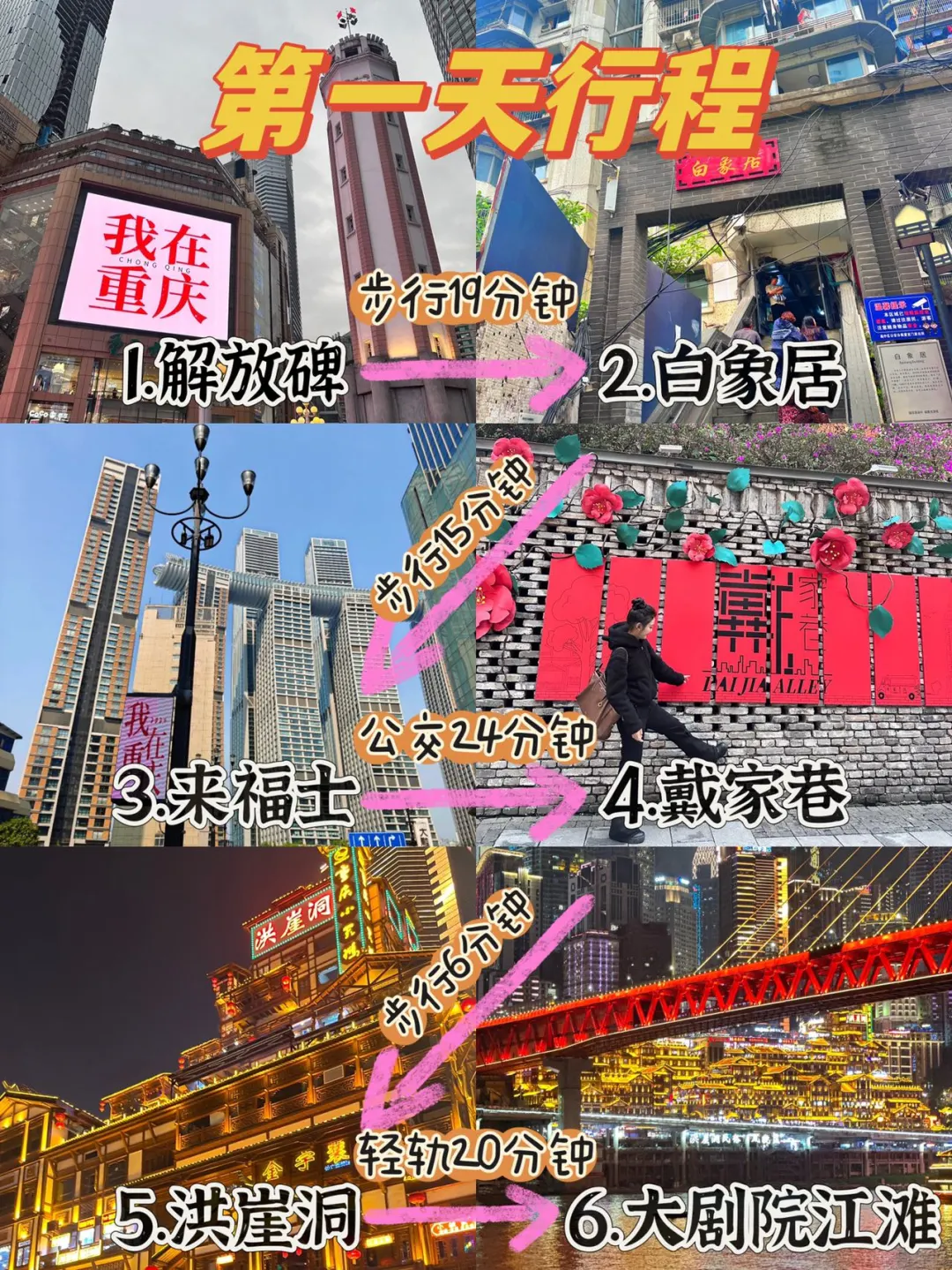 12-1月重庆旅游攻略‼要去的姐妹码🐴住