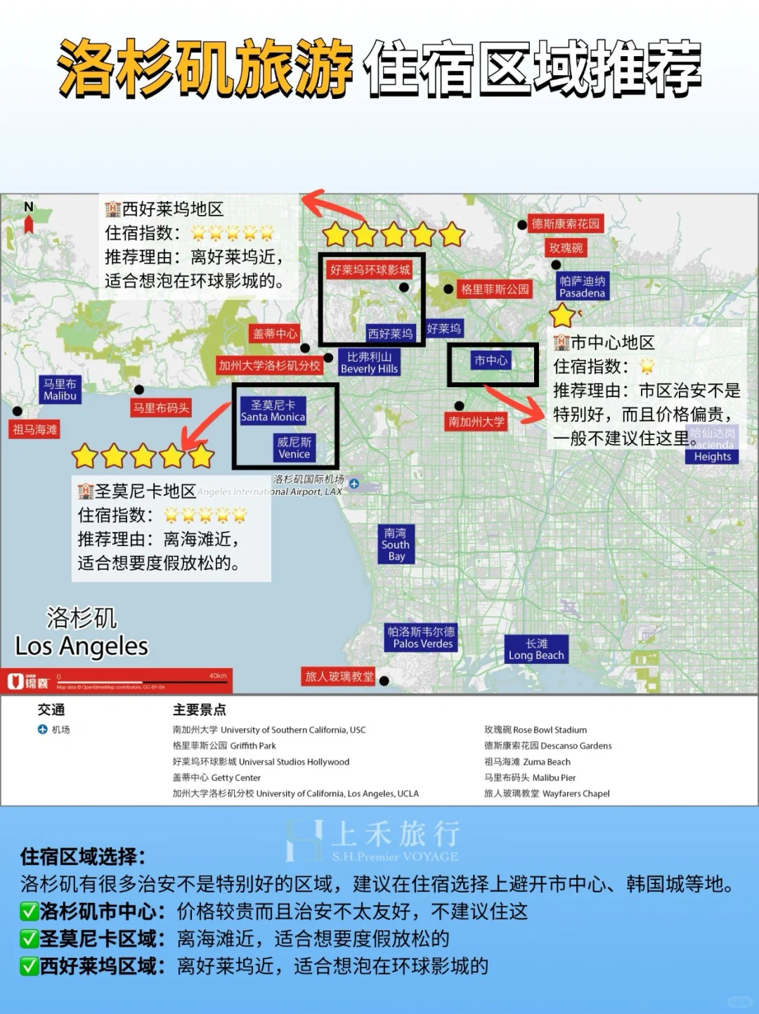 终于有人把洛杉矶说清楚了！超全实用干货