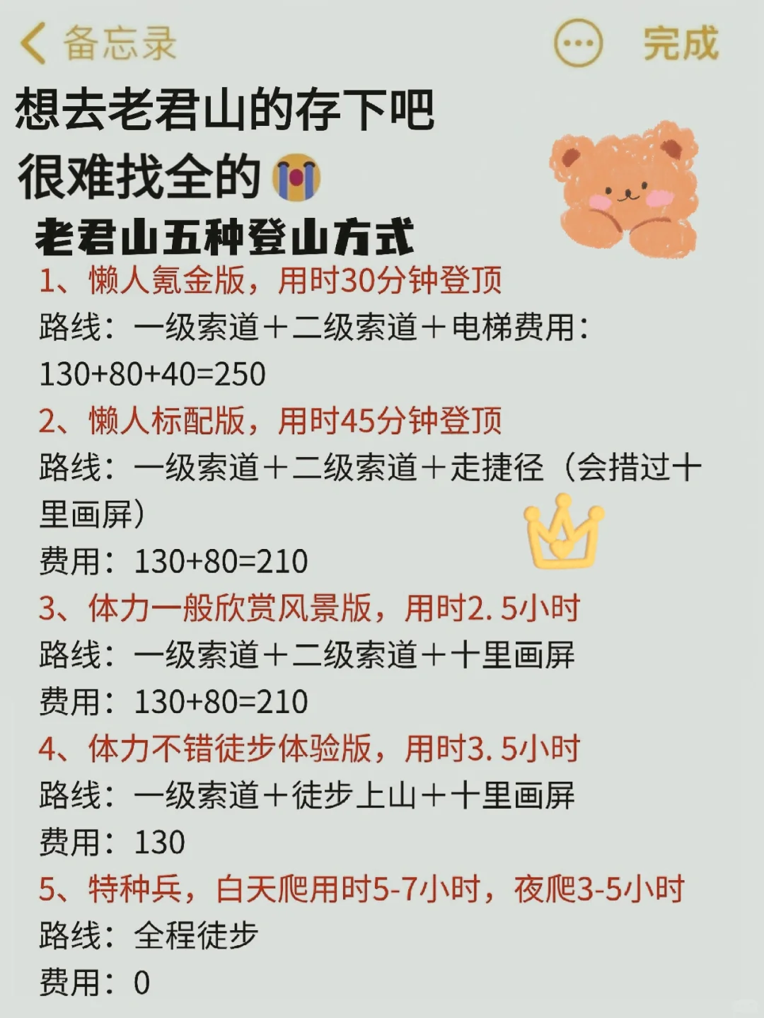 12-1月来老君山怕踩坑,旅游小白放心码住