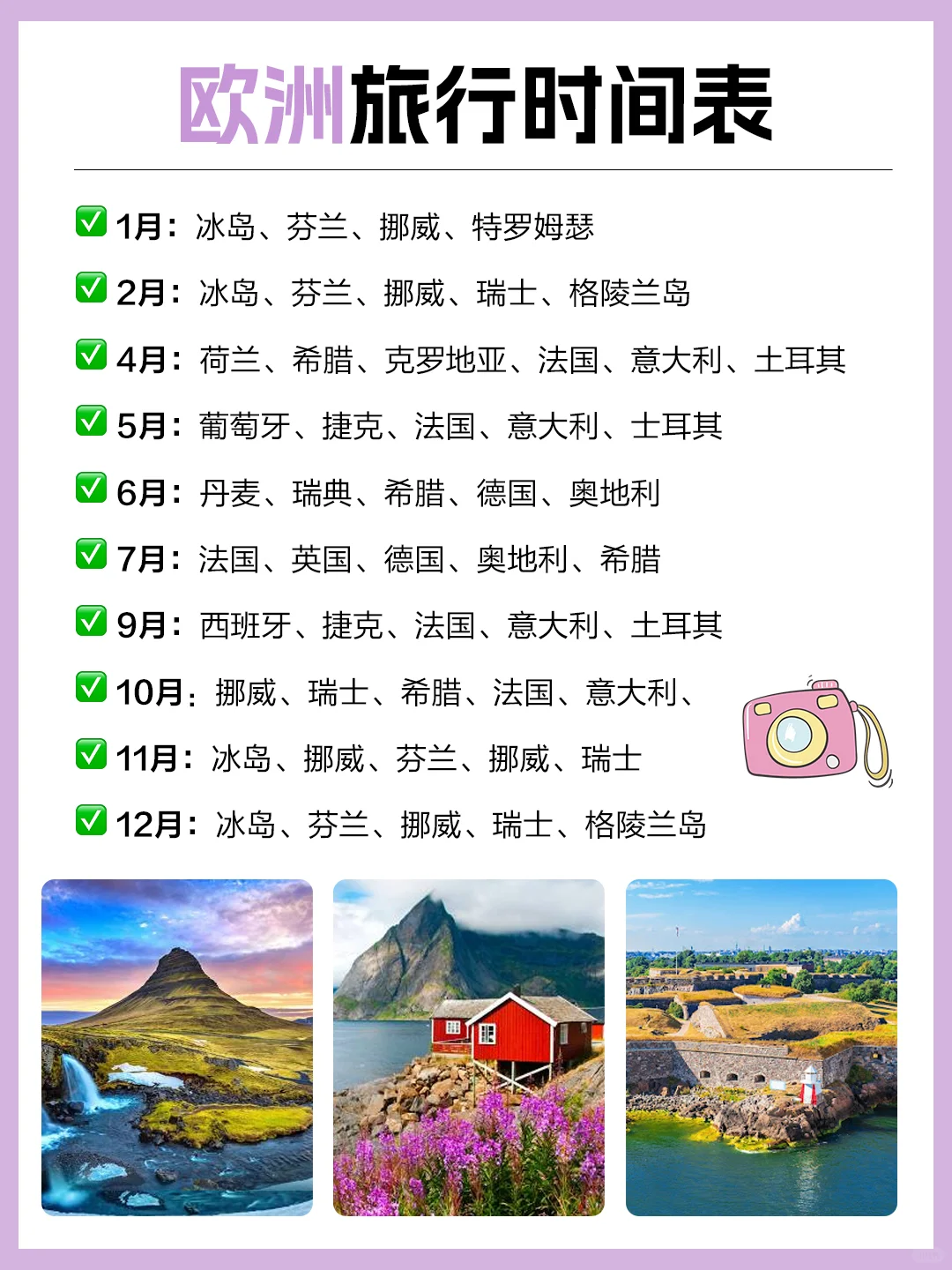 谁懂啊😭终于有人把欧洲旅游说清楚了👏