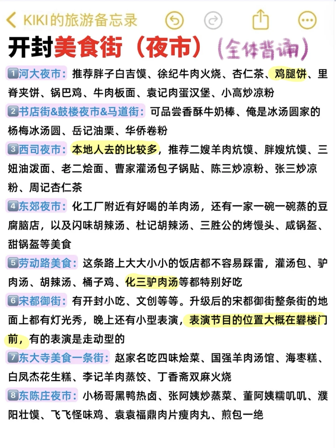 🎉ISTJ的开封旅游攻略太震撼了！