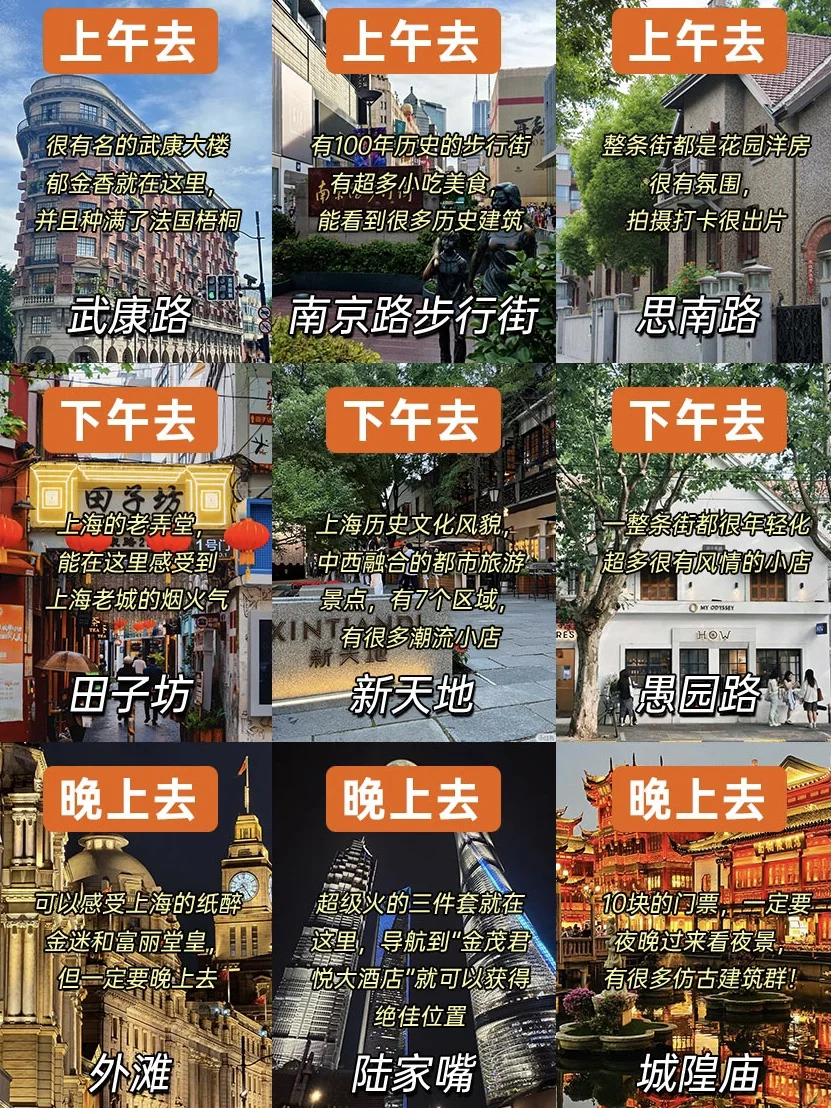 去上海前一定要看❗️吐血整理4天3夜超全行程