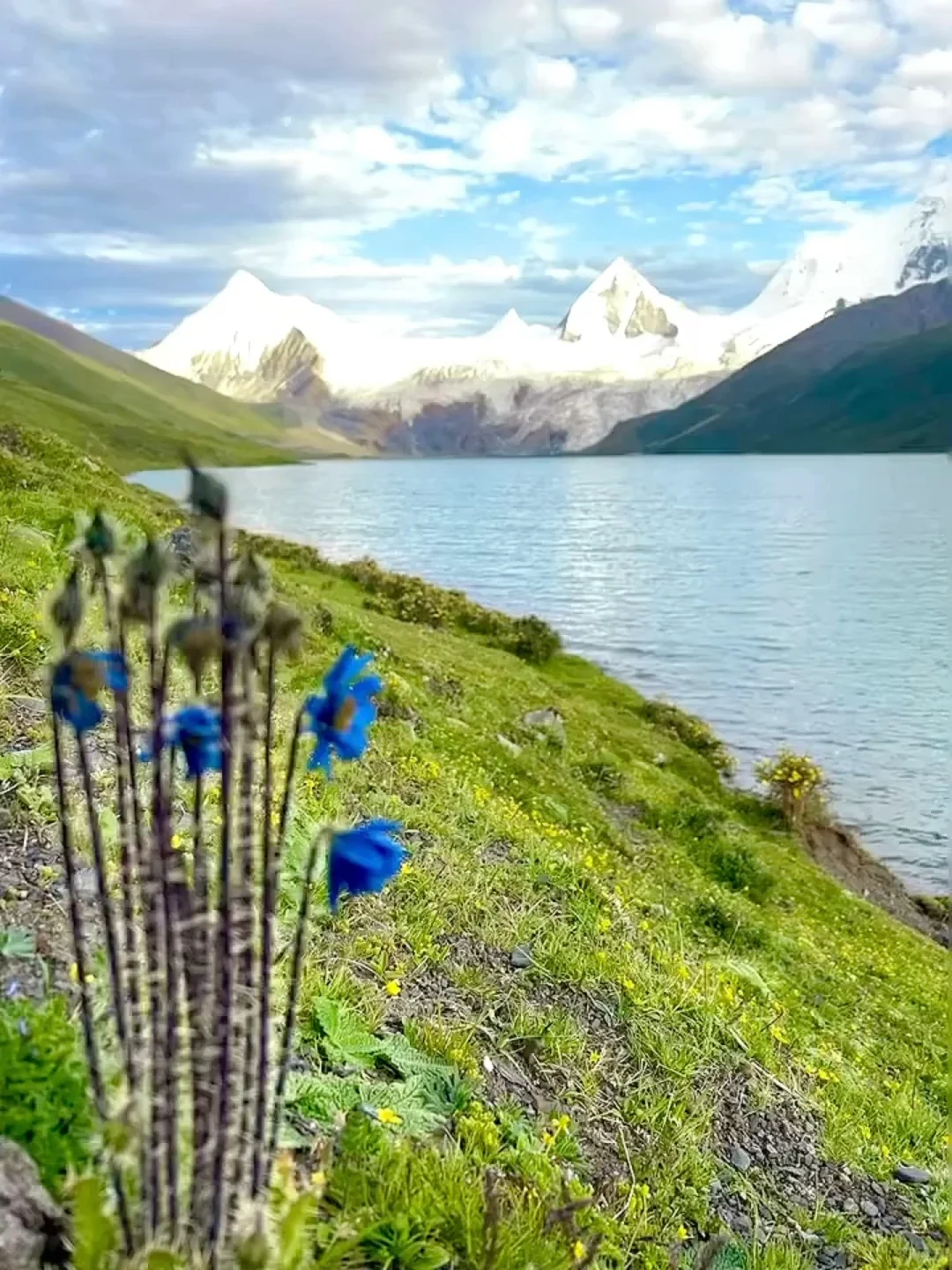 为了这条桥来的萨普神山，真的比冰岛还震撼!