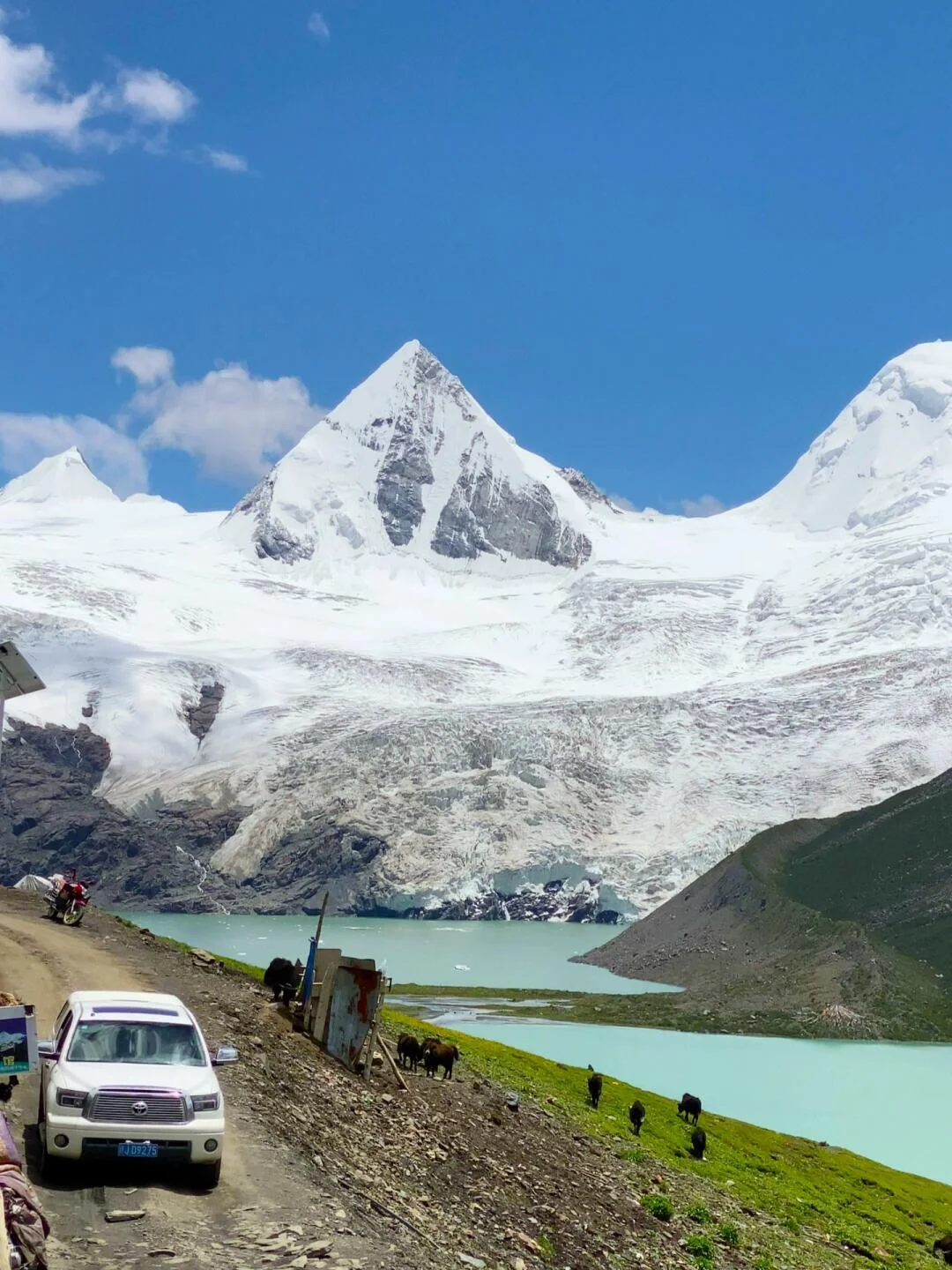 为了这条桥来的萨普神山，真的比冰岛还震撼!