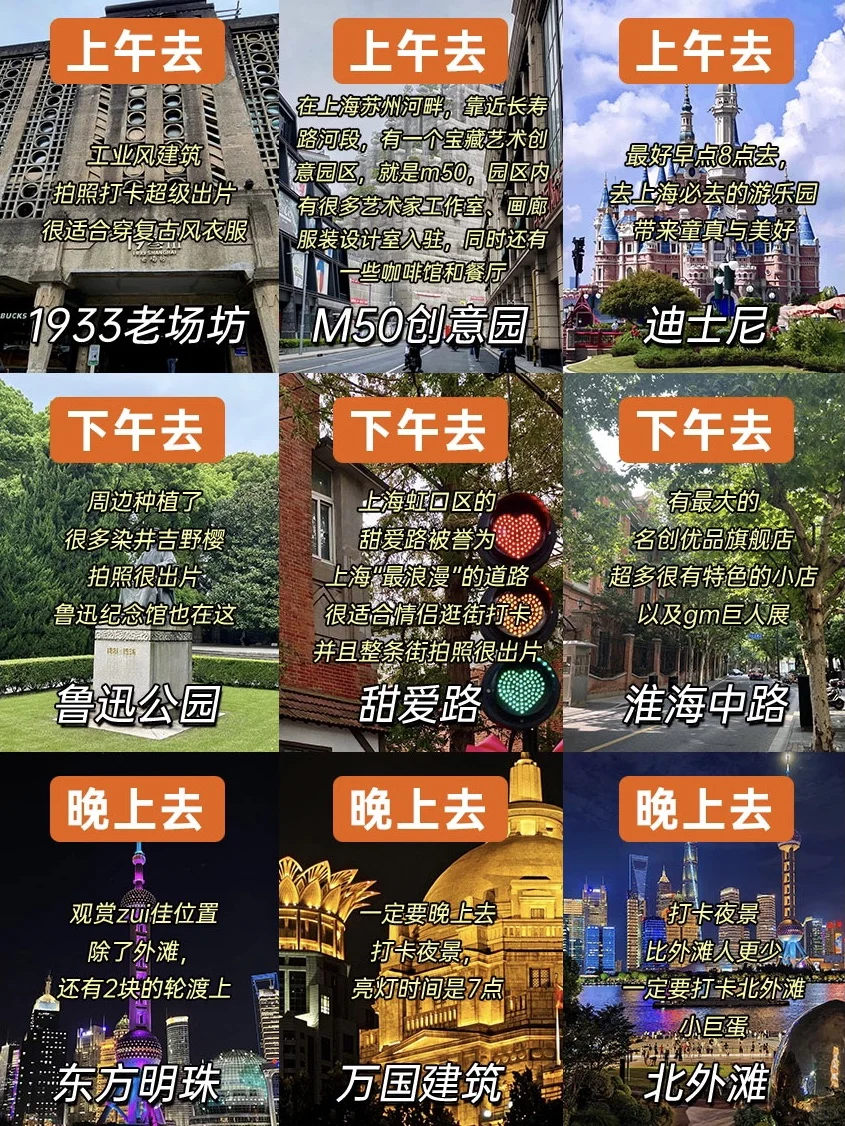去上海前一定要看❗️吐血整理4天3夜超全行程