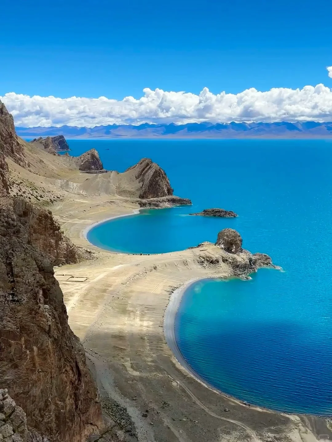 为了这条桥来的萨普神山，真的比冰岛还震撼!