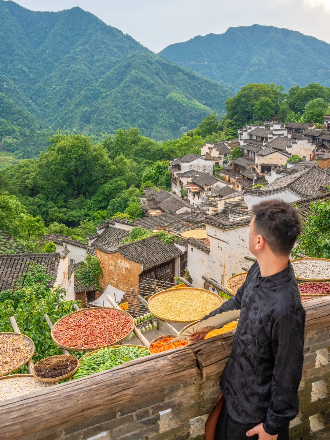 被《国家地理》评为中国最美古村，夏天有多绝