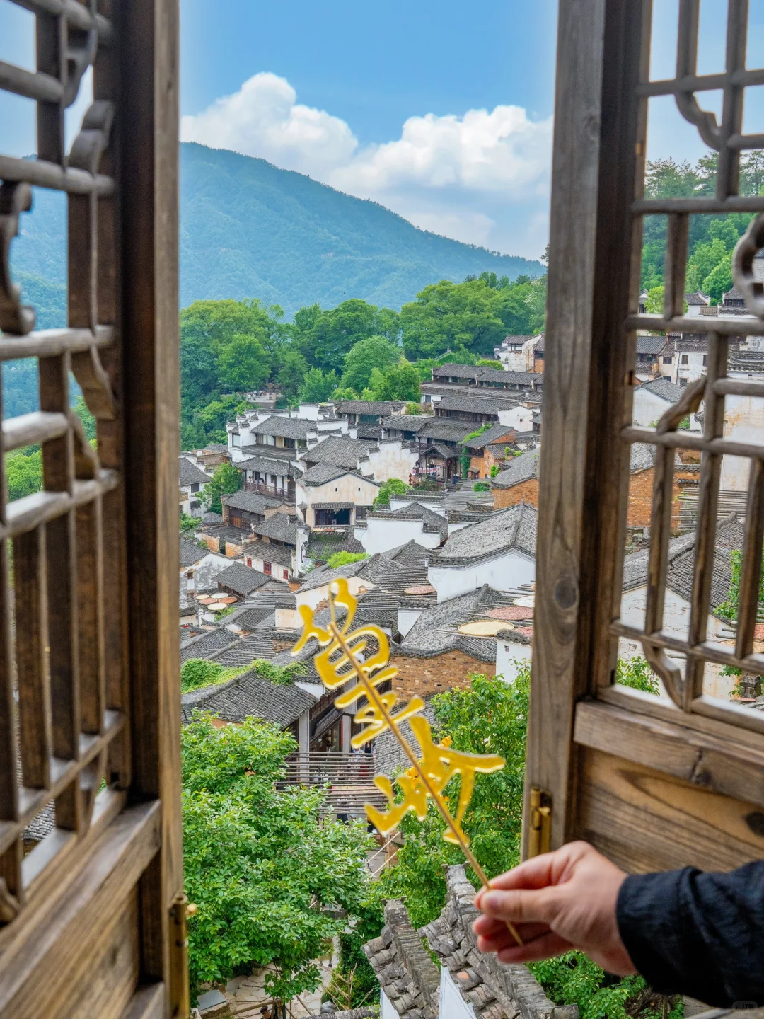 被《国家地理》评为中国最美古村，夏天有多绝