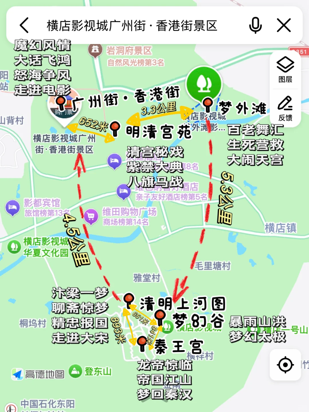 横店一日游看这篇就够了‼️（附详细路线✅）