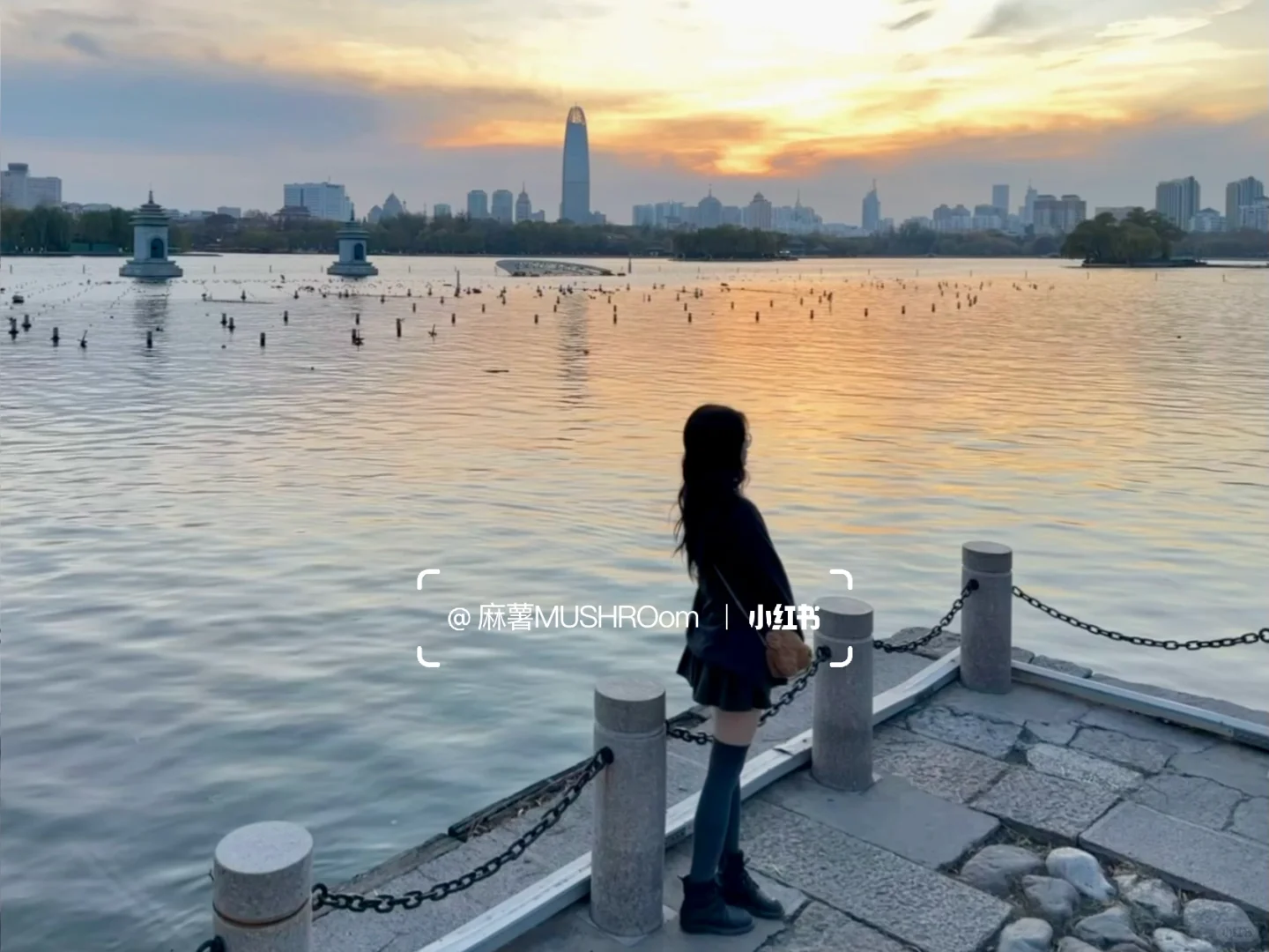 济南漫游收录｜冬日大明湖超出片🍂🍃