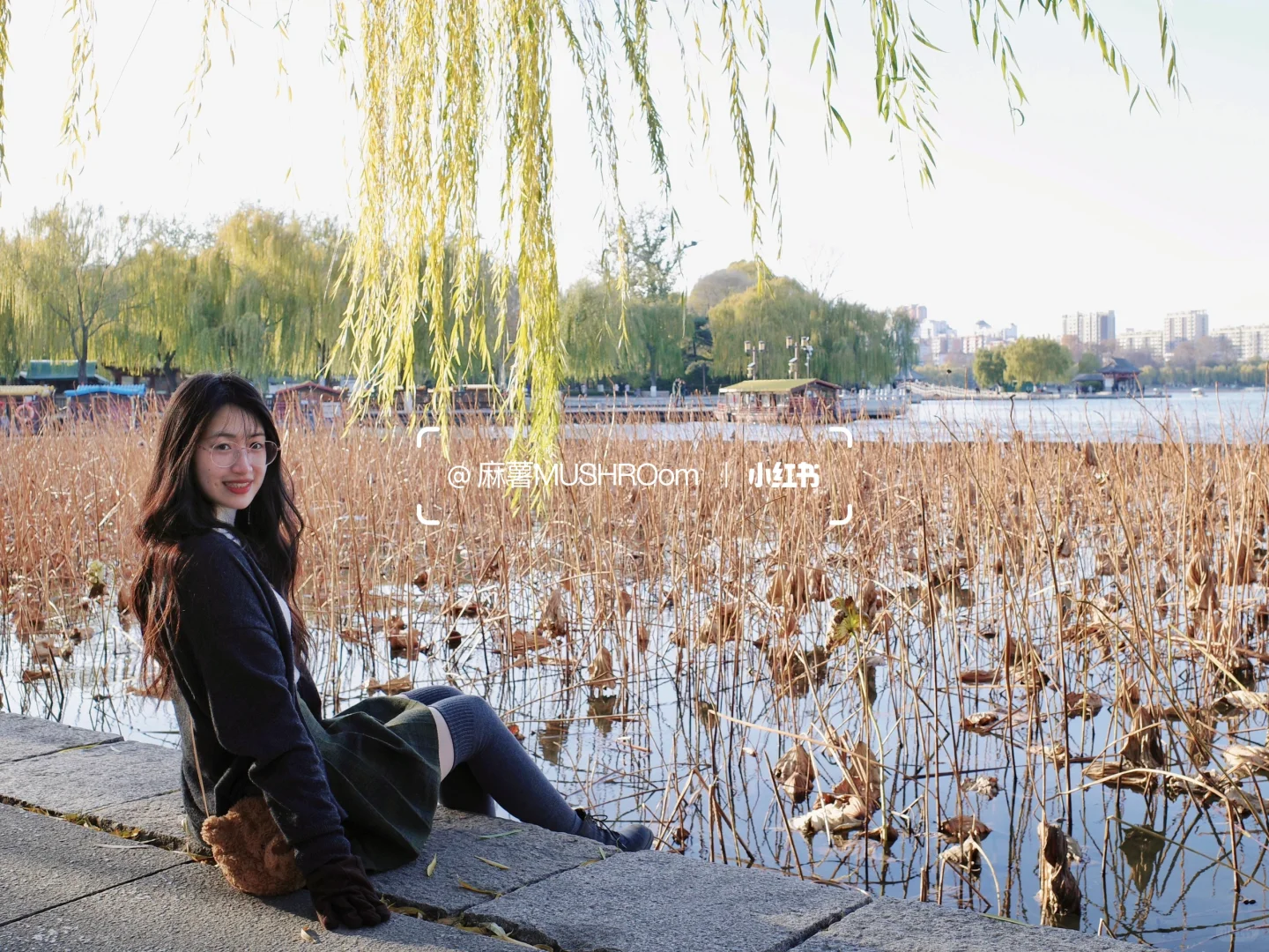 济南漫游收录｜冬日大明湖超出片🍂🍃