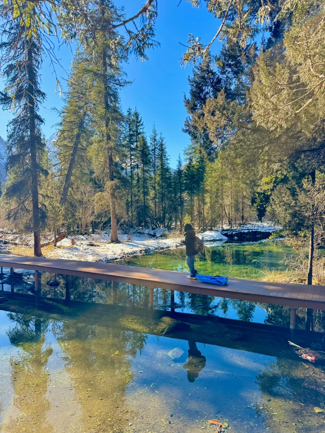 新路线‼️西安2天1夜🏔️北欧雪山森林度周末！