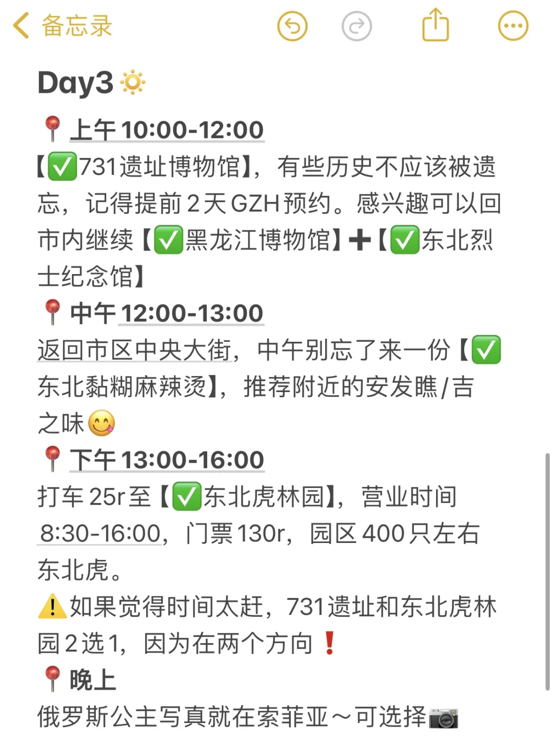 J人姐妹做的哈尔滨攻略🤩已经next level了