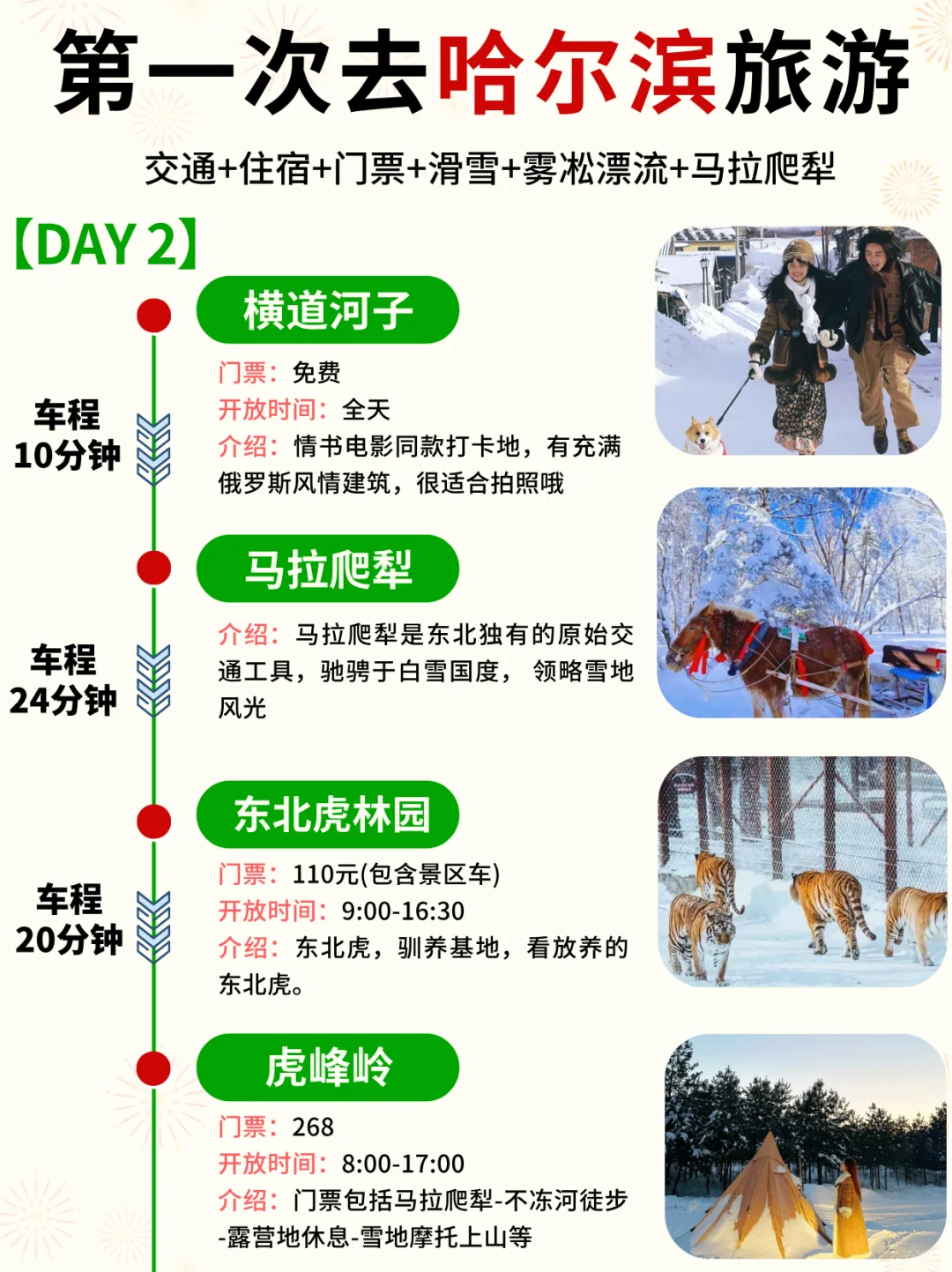 听劝‼️第一次去哈尔滨6天5晚这样玩错不了..