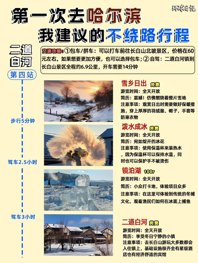 哈尔滨旅游攻略❗附正确游玩顺序➕超全避坑