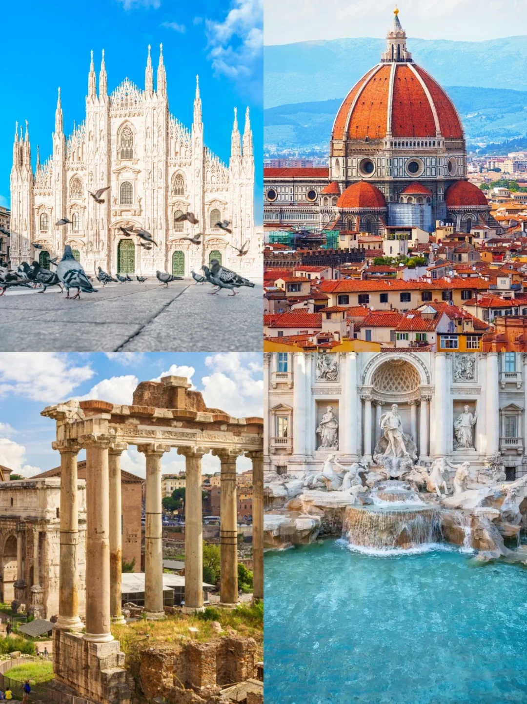 第一次去意大利旅游,游玩顺序千万别搞反‼