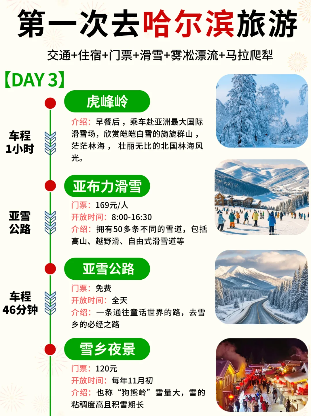 听劝‼️第一次去哈尔滨6天5晚这样玩错不了..