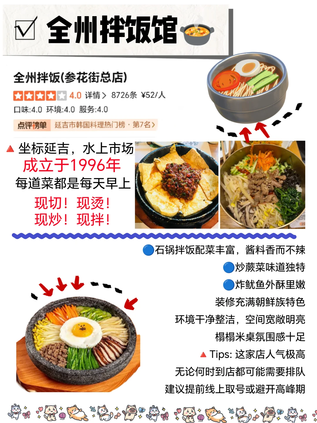 长白山🏔攻略—J人小花手绘2 行程篇超详