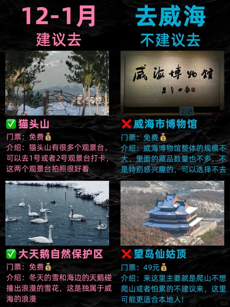 刚从威海回来！我的建议是💯认真看完…