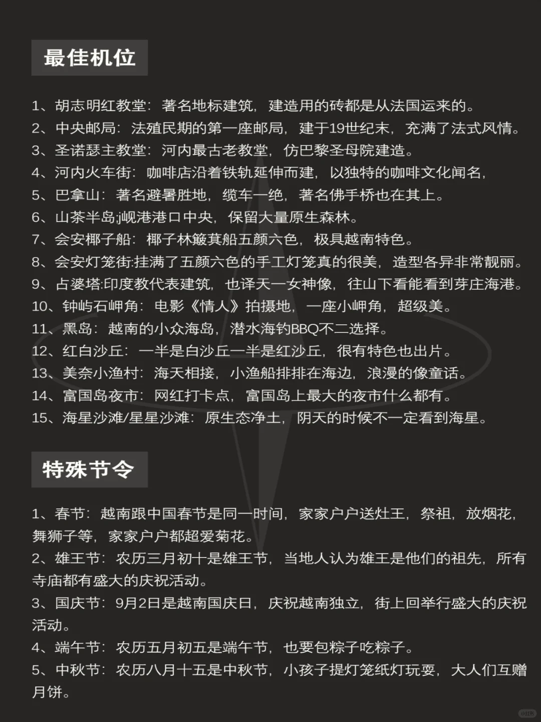 越南旅游攻略|实用地图⭐干货满满