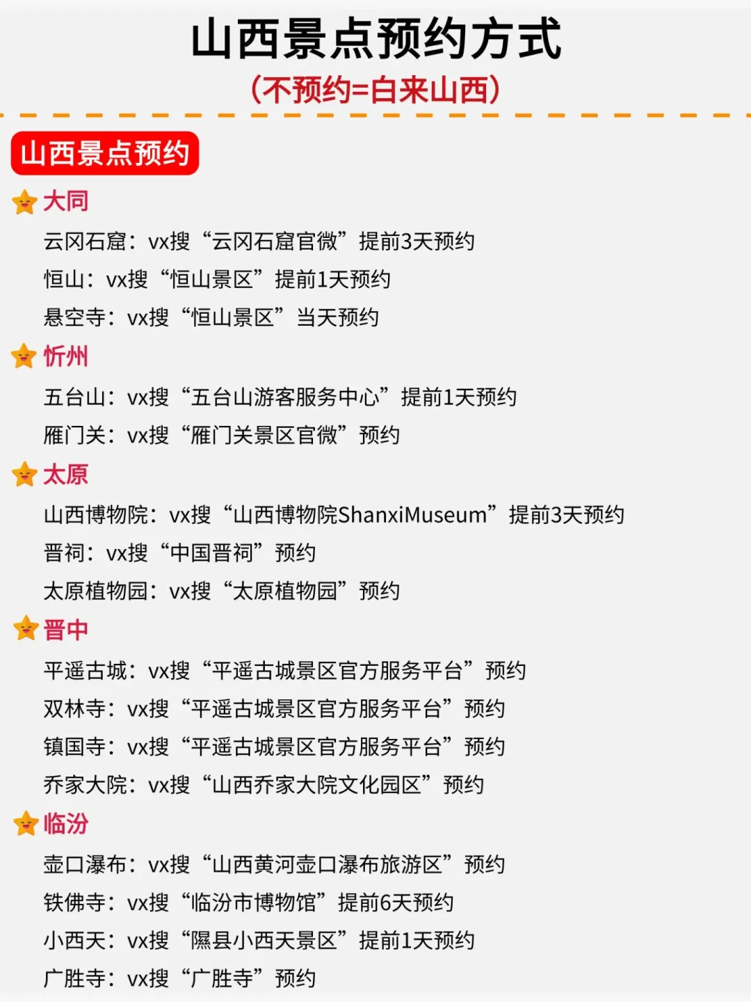 山西旅游秒懂攻略❗️千万别把顺序搞反😭