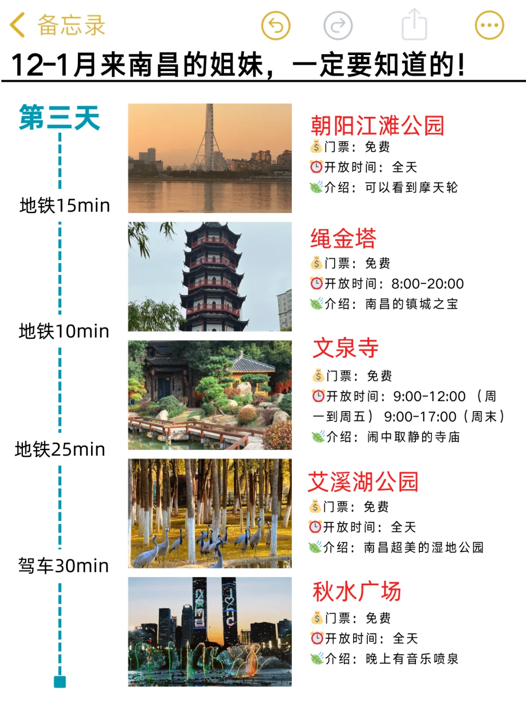 听劝！南昌现状🥹…写给12月来南昌的姐妹们