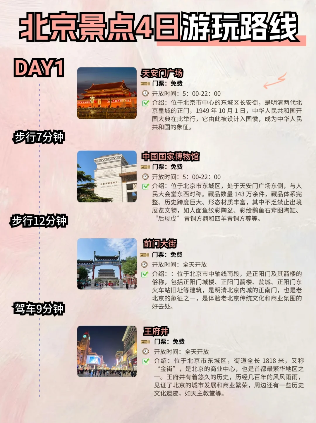 ✨北京四日深度游攻略来啦✨~