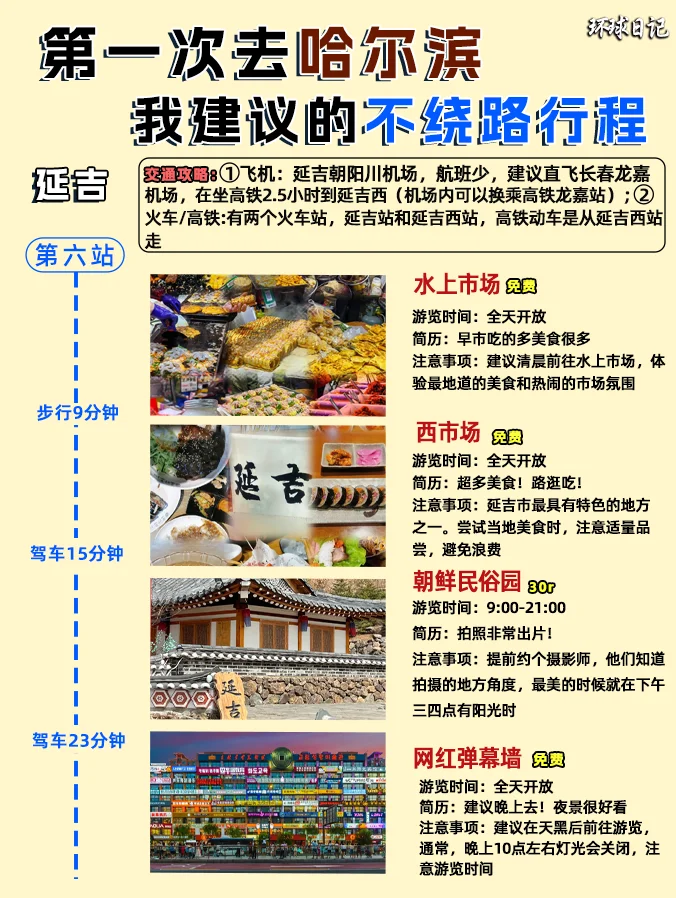 哈尔滨旅游攻略❗附正确游玩顺序➕超全避坑