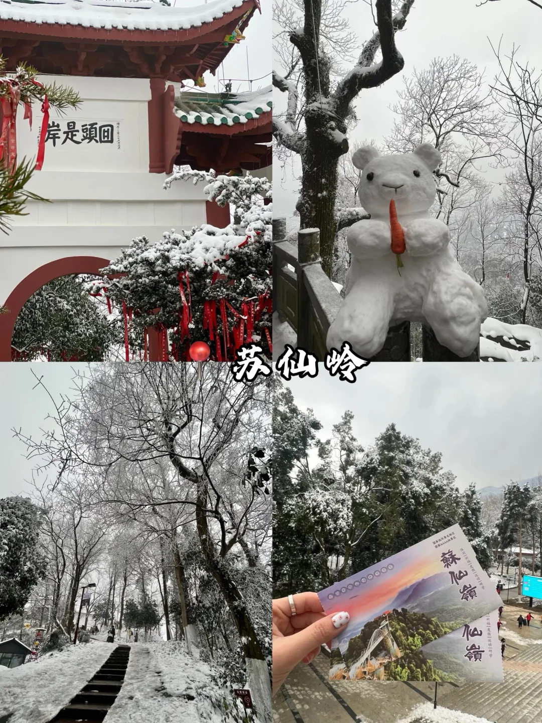 广东周边赏雪📍郴州旅游攻略⛰3天2晚详细