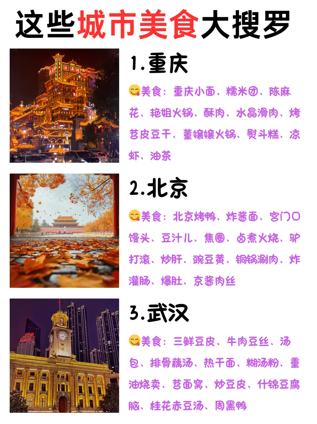 30岁之前一定要去的城市➕美食打卡