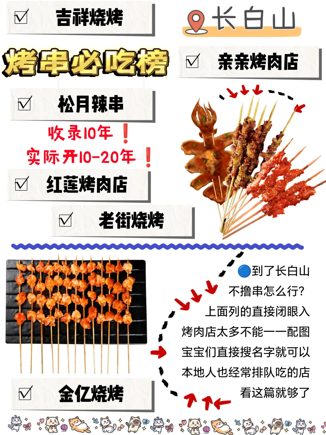 长白山🏔攻略—J人小花手绘2 行程篇超详