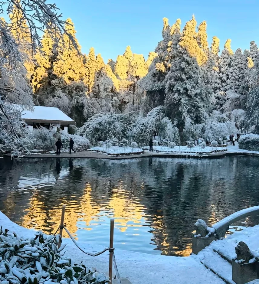 不是北海道！是庐山！