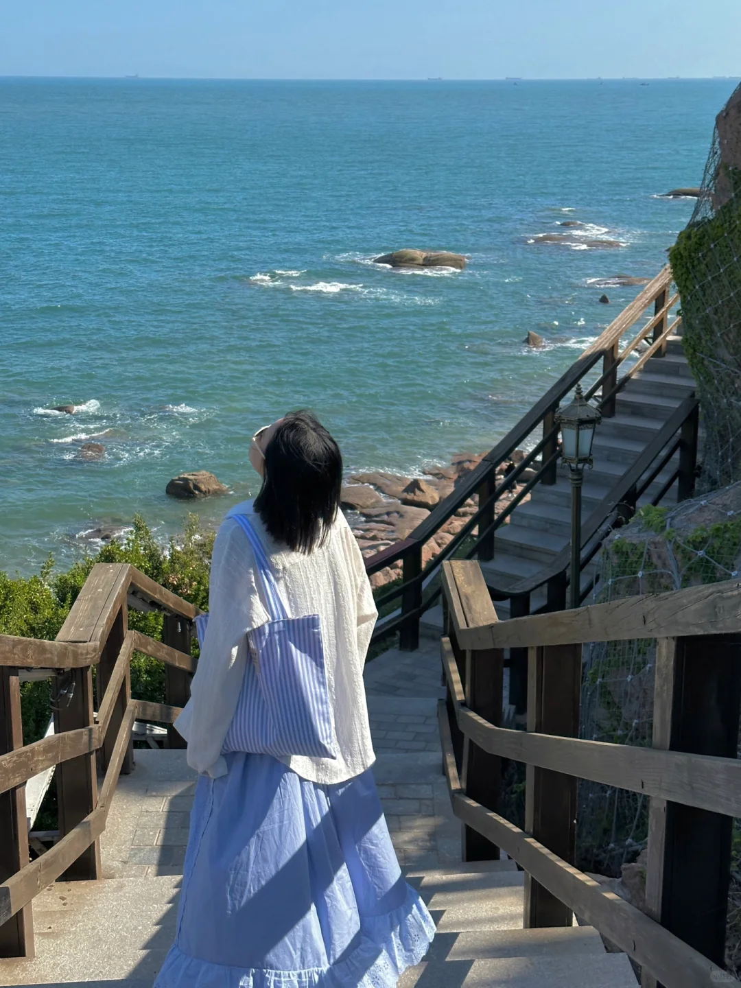 青岛真的太适合情侣seawalk 🌳 (附机位)