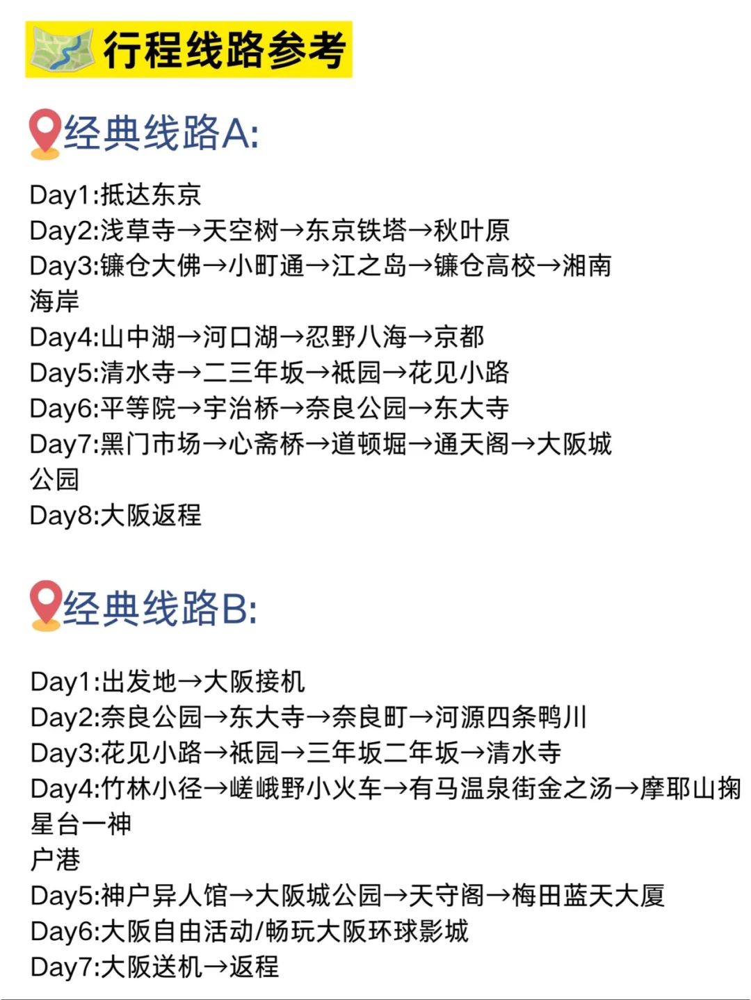抄作业！去了日本7次给姐妹们整理的攻略