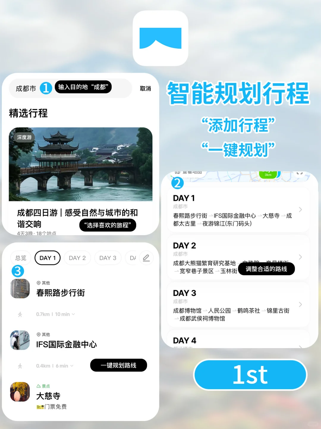懒人旅游规划神器，1分钟搞定旅行攻略
