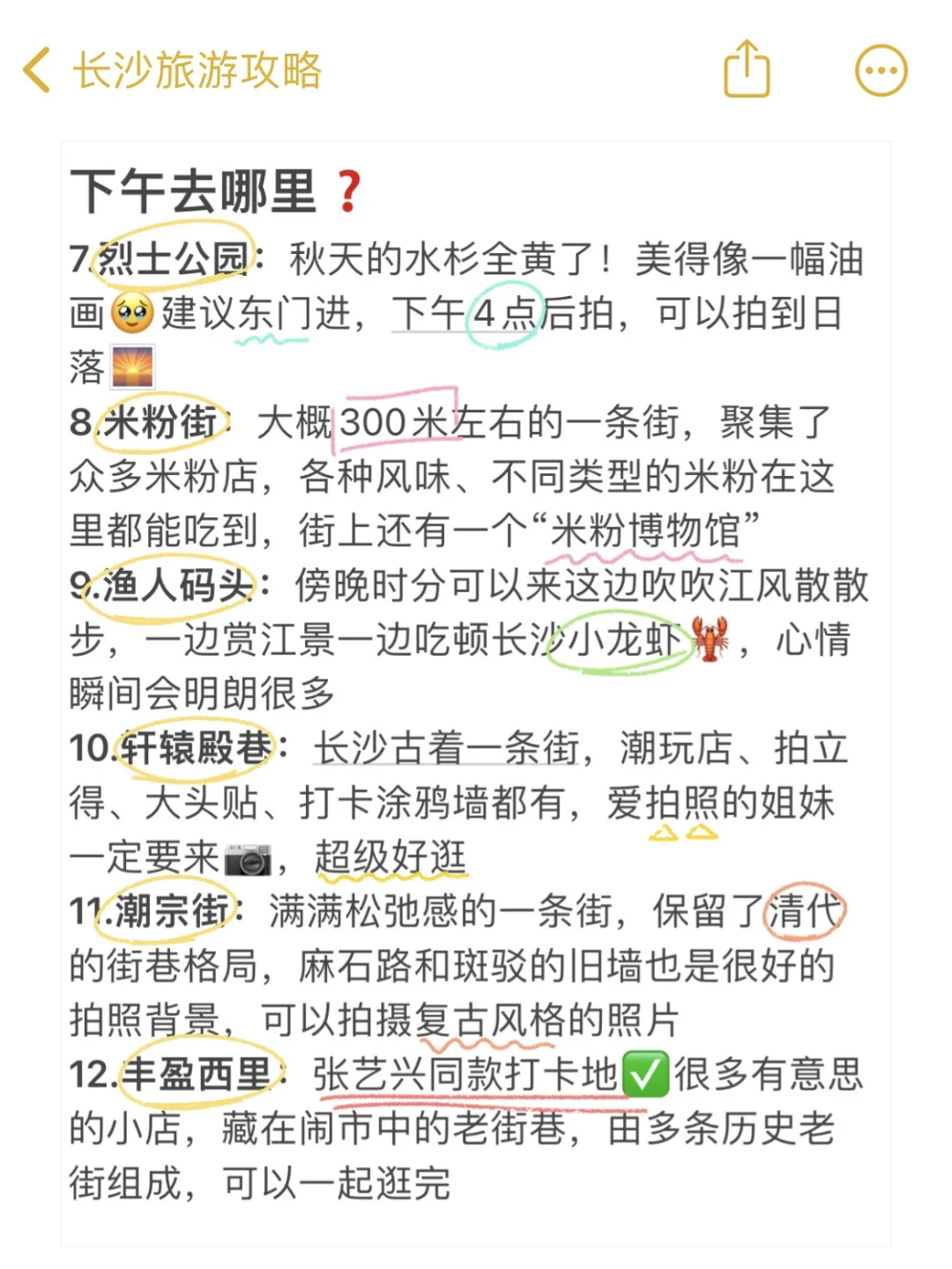 N刷长沙！本人做的攻略已经next level了！！