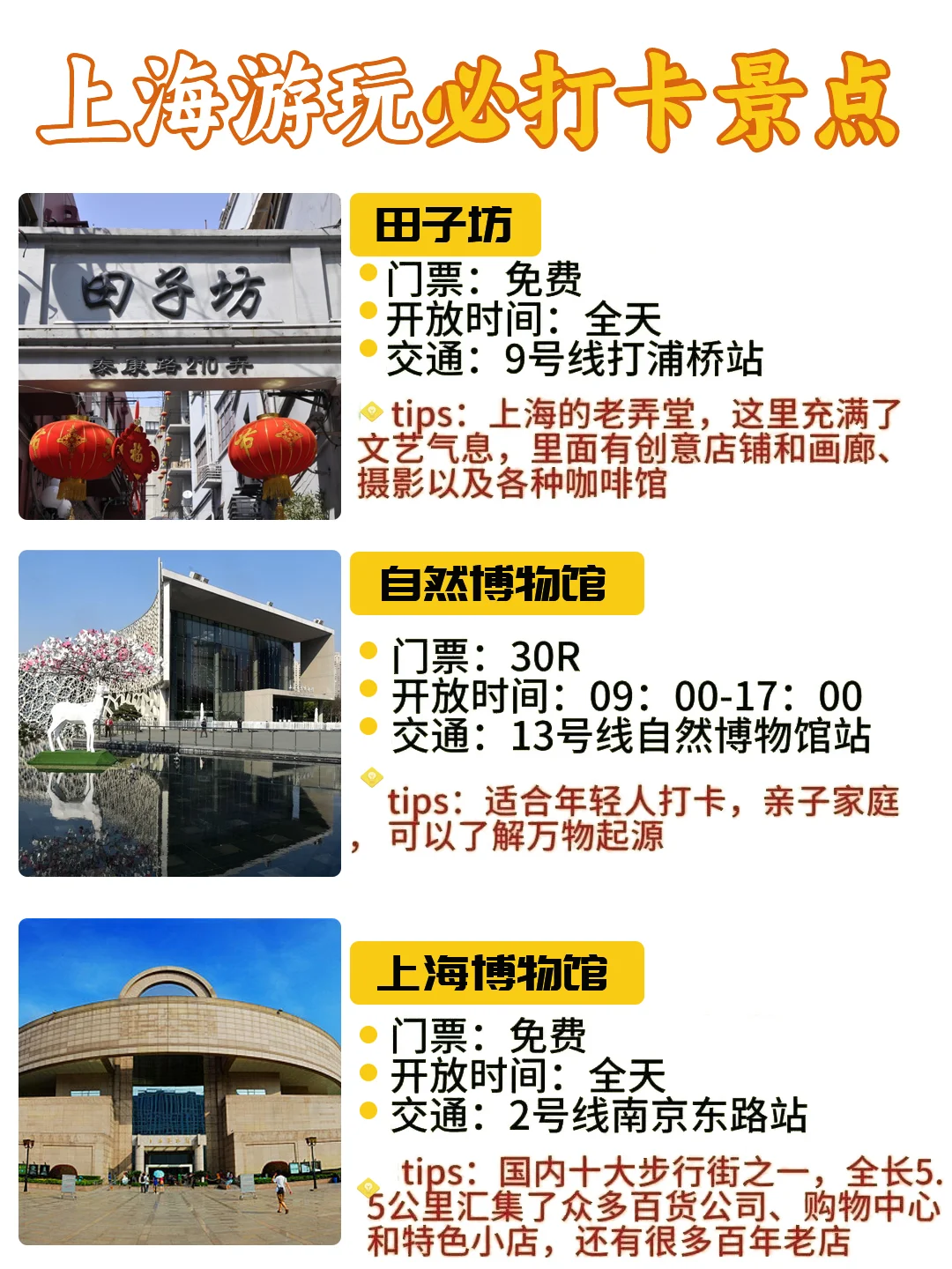 12-2月上海旅游必打卡景点及游玩攻略💌