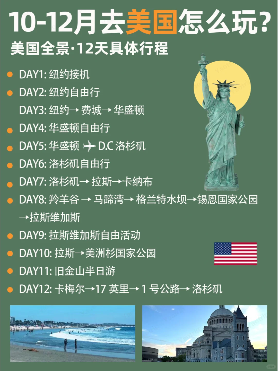 在美国待了八年的宝藏建议！春节去的码住