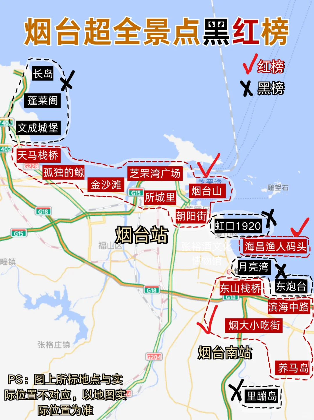 🌟封神级烟台景点省钱攻略🔥很中肯的大实话