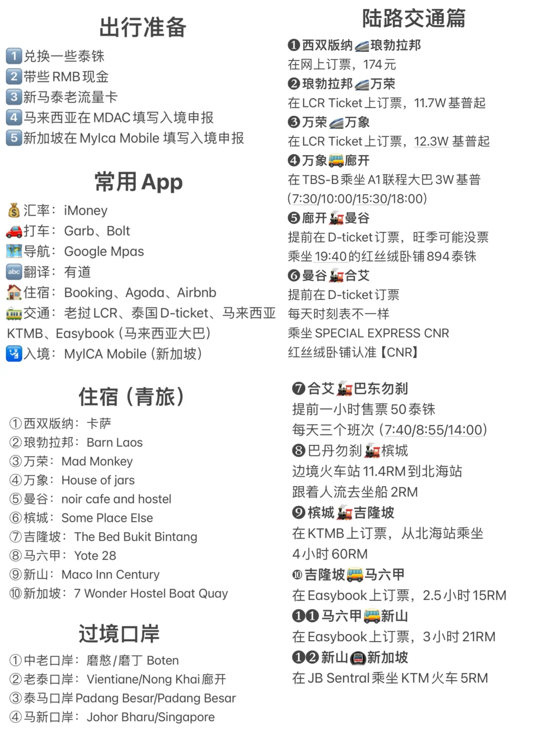 挑战从中国坐火车去新加坡，我们路上见！